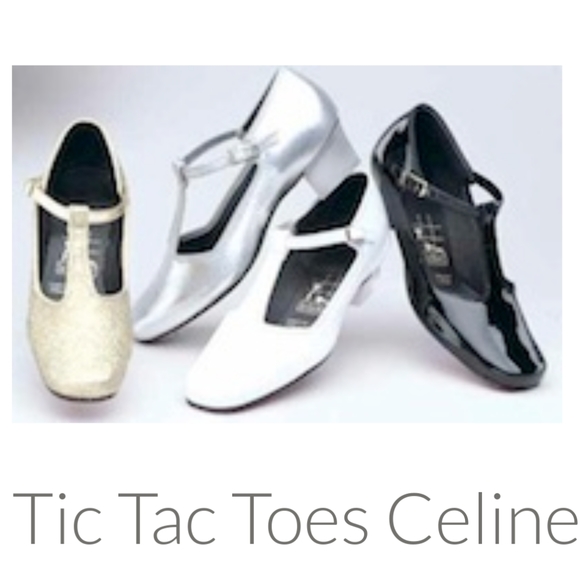 TIC TAC TOES celine dance T-strap shoes 8 (F10) - Picture 11 of 12